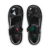 Kickers Kick MJ Bow Patent Leather Children Shoes Kickers